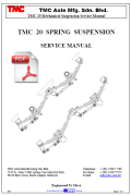 20 Series Mechanical Suspension Service Manual